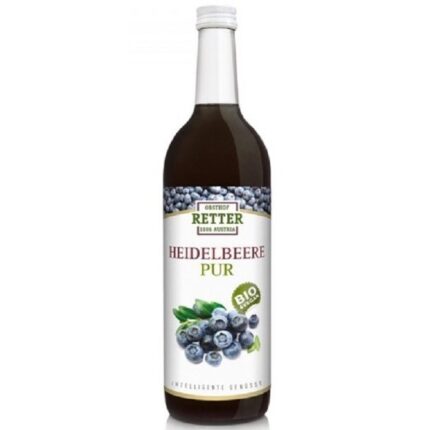 Suc de afine pur bio 750ml Retter