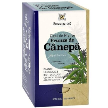 Ceai Frunze de canepa bio 18 plicuri Sonnentor