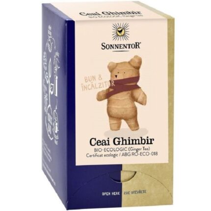 Ceai de Ghimbir bio 18 plicuri Sonnentor
