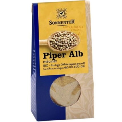Piper alb macinat bio 35g Sonnentor