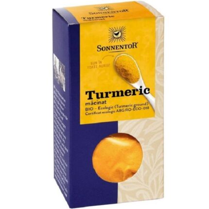 Turmeric macinat bio 40g Sonnentor