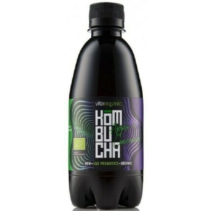 Kombucha cu mere si scortisoara bio 330 ml Vita Organic