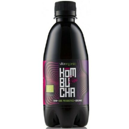 Kombucha cu trandafiri bio 330 ml Vita Organic