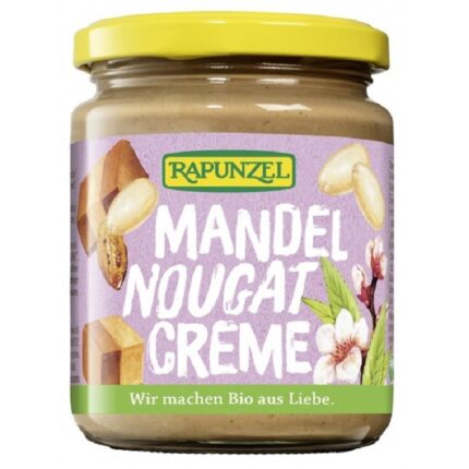 Crema cu migdale si nougat bio 250g Rapunzel