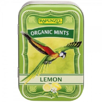 Mints Drajeuri cu lamaie bio 50g Rapunzel