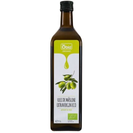 Ulei de masline extravirgin bio, presat la rece (Spania) 1000 ml Obio