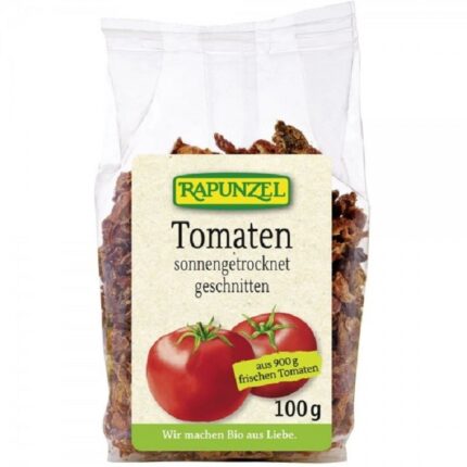 Rosii uscate la soare, bio felii 100g Rapunzel