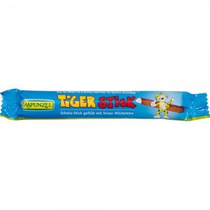 Stick de ciocolata cu lapte integral bio Tiger 22g Rapunzel