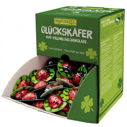 Ciocolata cu lapte integral Mamarute (buburuze) bio 800g Rapunzel