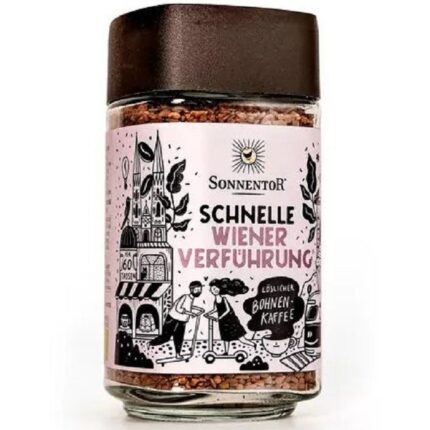 Cafea instant bio, Ispita Vieneza 100g Sonnentor