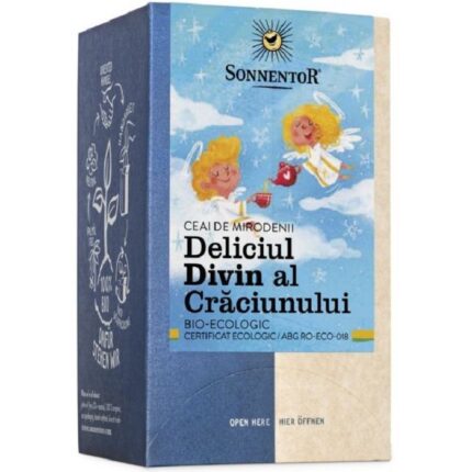 Ceai Deliciul Divin al Craciunului 18 plicuri Sonnentor