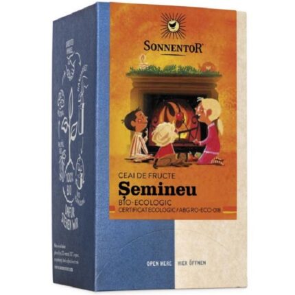 Ceai de fructe bio Semineu 18 plicuri Sonnentor