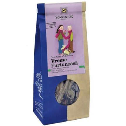 Ceai de plante bio Vreme Furtunoasa 50g Sonnentor