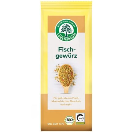 Condimente pentru peste bio 60g Lebensbaum