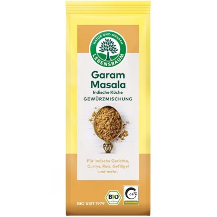 Garam Masala pentru bucataria Indiana bio 40g Lebensbaum