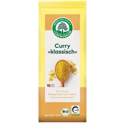Pudra de curry clasic bio 50g Lebensbaum