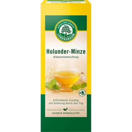Ceai de soc cu menta bio 20 plicuri Lebensbaum