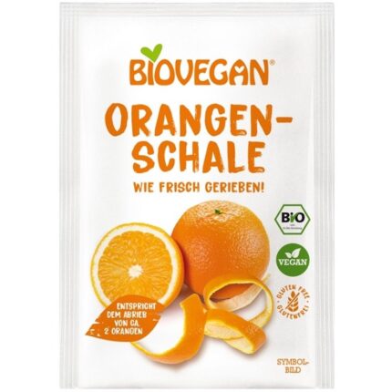 Coaja de portocala rasa bio, fara gluten 9g Biovegan