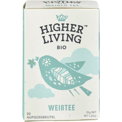 Ceai alb bio 20 plicuri Higher Living