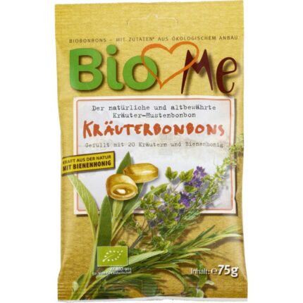 Bomboane cu plante si miere bio 75g Bio Loves Me