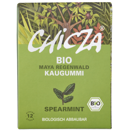 Guma de mestecat cu spearmint bio 30g Chicza