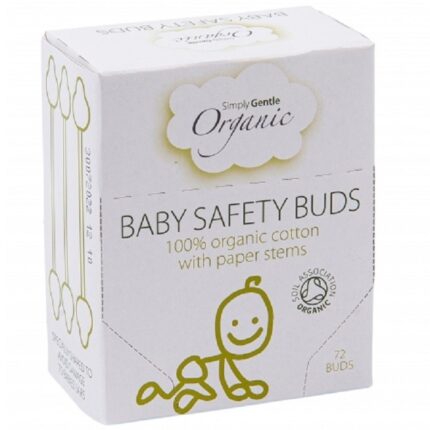 Betisoare urechi bebelusi din bumbac organic 72 buc Macdonald & Taylor