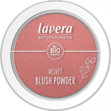 Fard de obraz bio Velvet Blush Powder, Pink Orchid 02 Lavera 5g