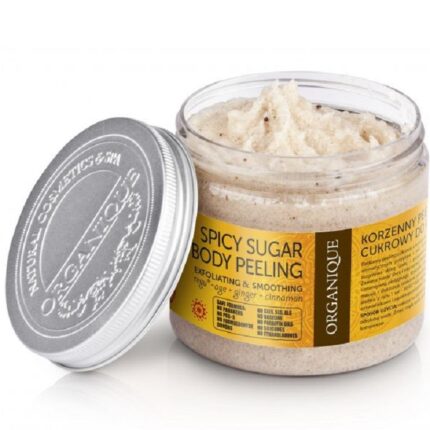 Exfoliant corp cu scortisoara si portocale 200ml Organique