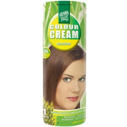 Crema nuantatoare 6.35 Colour Cream Hazelnut 60 ml Hennaplus