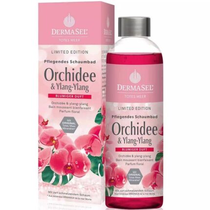 Spuma de baie ingrijire cu orhidee si ylang ylang 200 ml Dermasel