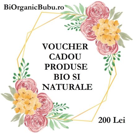 Voucher cadou produse bio 200 lei