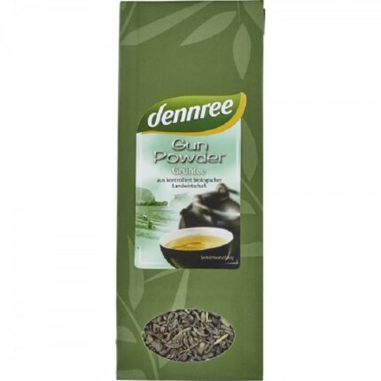 Ceai verde Gunpowder bio 100g Dennree