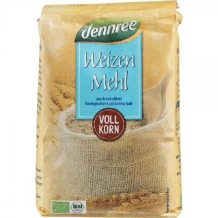 Faina de grau integrala bio 1 Kg Dennree