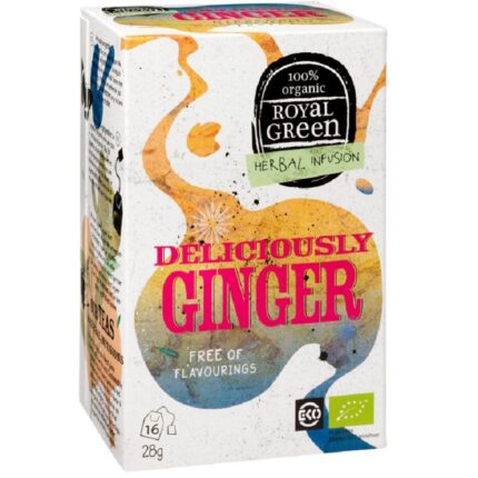 Ceai bio Deliciously Ginger 16 plicuri Royal Green