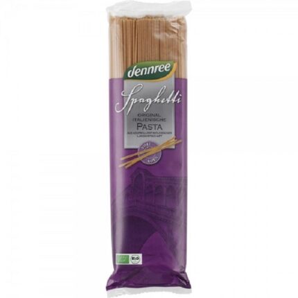 Spaghete din grau dur integral bio 500g Dennree