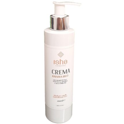 Crema revigoratoare pentru par cret 200ml Isha Cosmetics