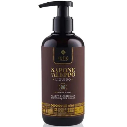Sapun de alep lichid cu 25% ulei de dafin 500ml Isha Cosmetics