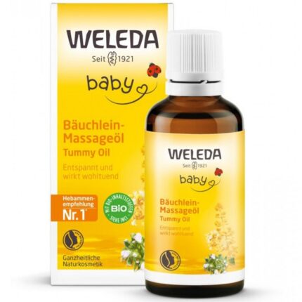 Ulei pentru burtica bebelusului (calmeaza colicii) 50ml Weleda Baby