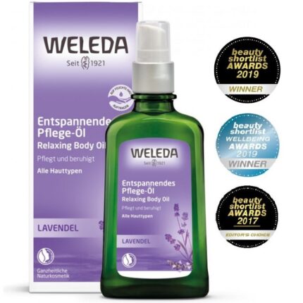 Ulei de masaj relaxant cu lavanda 100ml Weleda