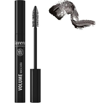 Rimel bio pentru volum Negru, mascara vegan 9ml Lavera