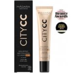 Crema CC anti-poluare SPF15 Tan cu acid hialuronic 40ml Madara Organic