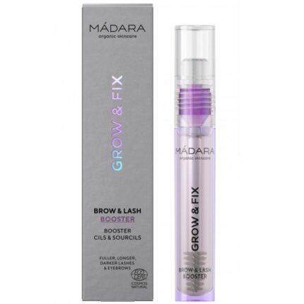Booster pentru gene si sprancene Grow & Fix 4ml Madara Organic