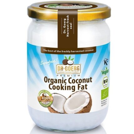 Ulei de cocos premium dezodorizat pt gatit bio, vegan 500ml Dr Goerg