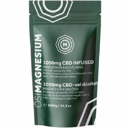 Fulgi de baie infuzati cu CBD 1000g OsiMagnesium