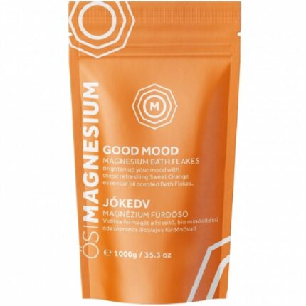 Fulgi de baie Good Mood cu magneziu si mandarina 1000g OsiMagnesium