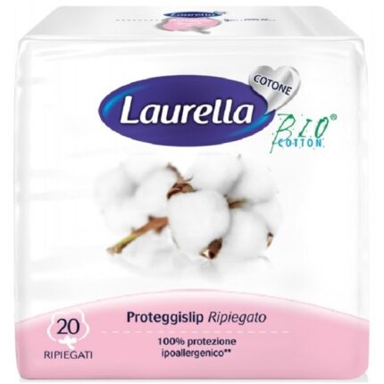 Protej slip ambalate individual din bumbac organic 20 buc Laurella Bio Cotton