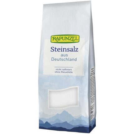 Sare gema fina, neiodata 500g Rapunzel