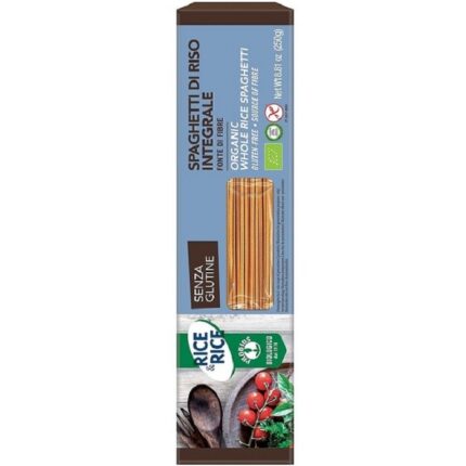 Spaghetti de orez integral bio, fara gluten 250g Probios