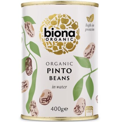 Fasole Pinto bio, fara sare 400g Biona