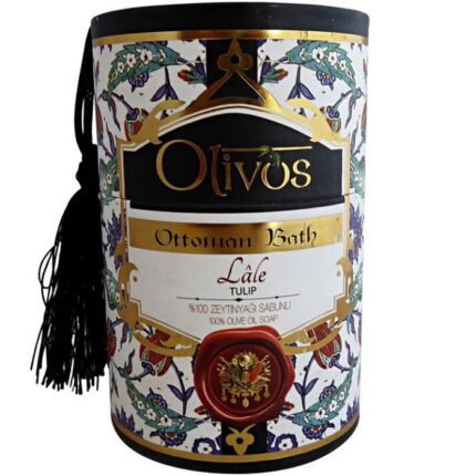 Sapun de lux Otoman Lotus cu ulei de masline extravirgin 2*100g Olivos